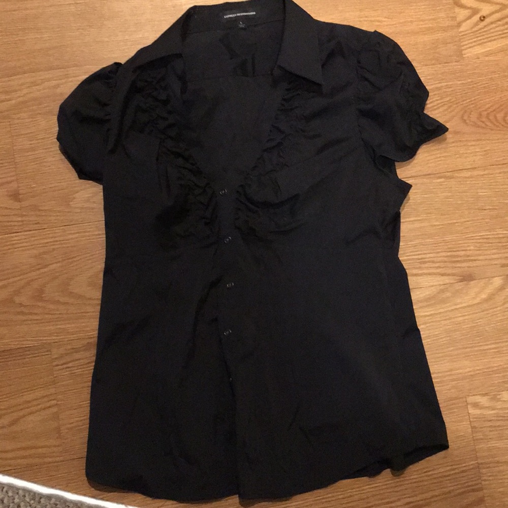 Black dress top